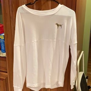 White Victoria Secret PINK Long Sleeve